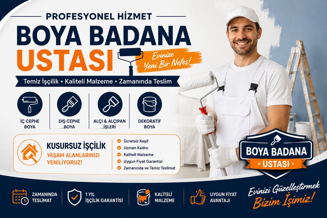 Adalet boya badana ustası – profesyonel boyacı